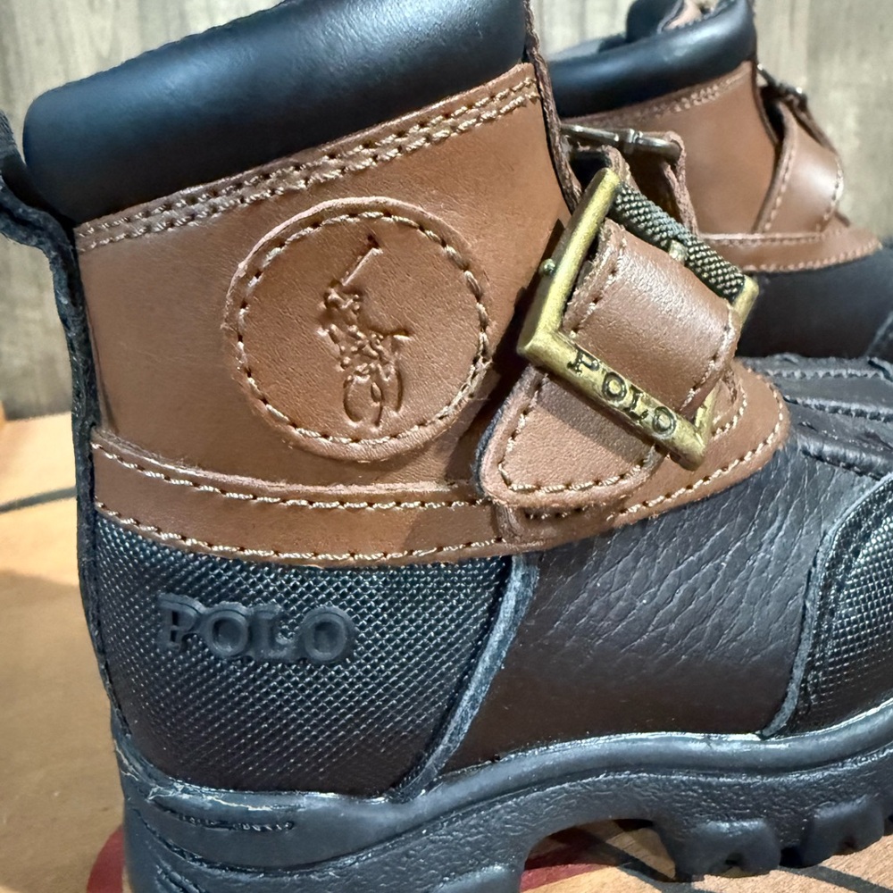 Polo by Ralph Lauren Kids Two-Tone Boots